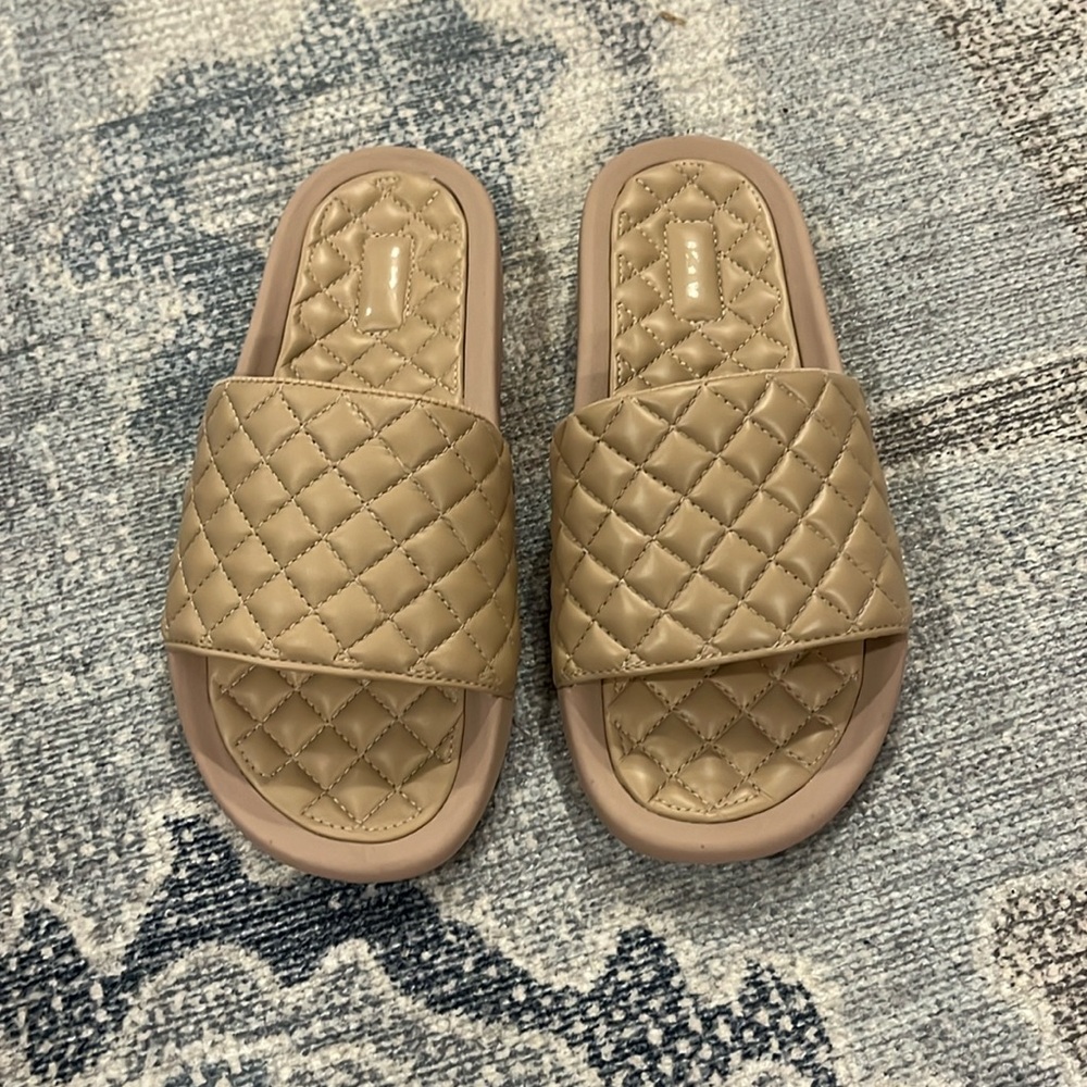 APL athletic propulsion labs Lusso slides Rose Dust size 7 NIB